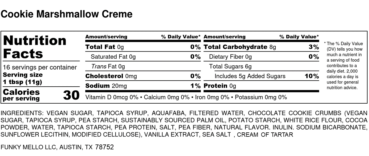 Whipped Dips: Vanilla, Hazelnut, Chai (Copy) Funky Mello