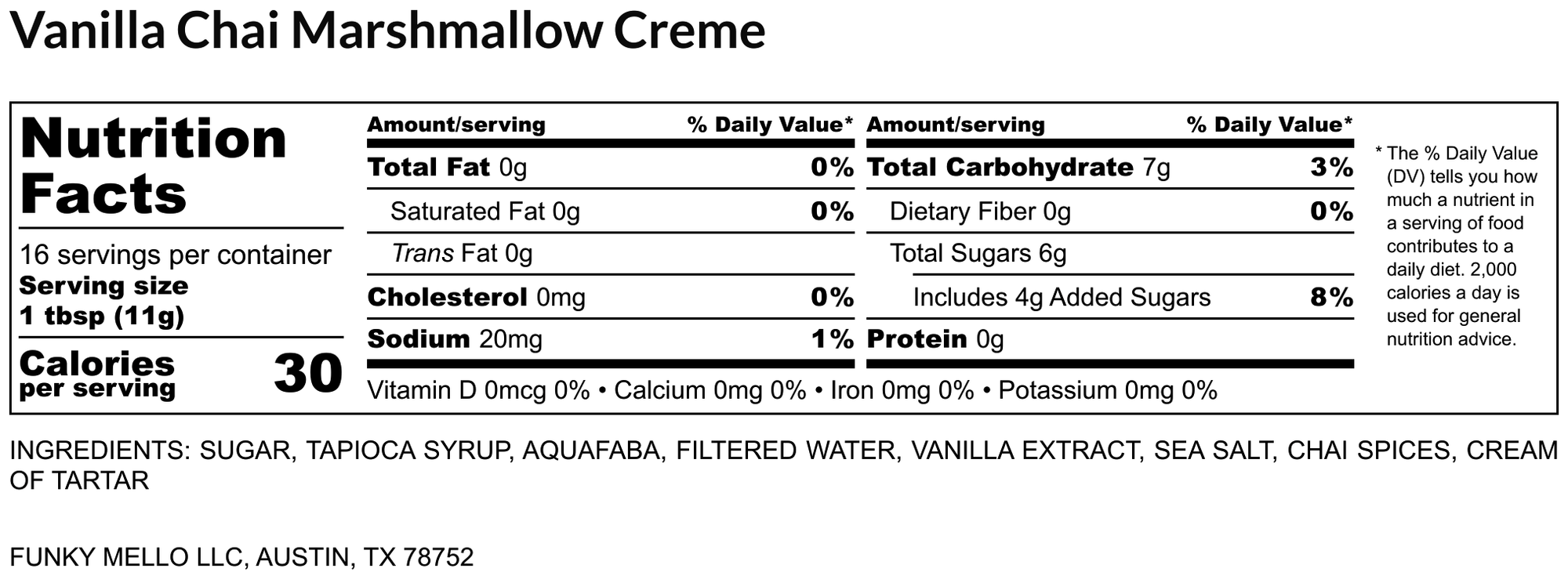 Whipped Dips: Vanilla, Hazelnut, Chai (Copy) Funky Mello
