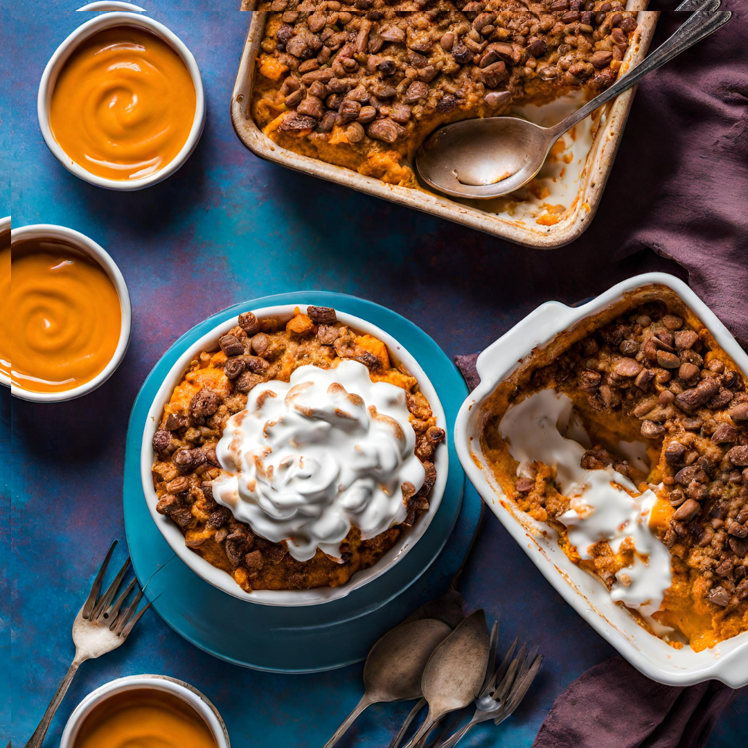 Sweet Potato Casserole | Funky Mello