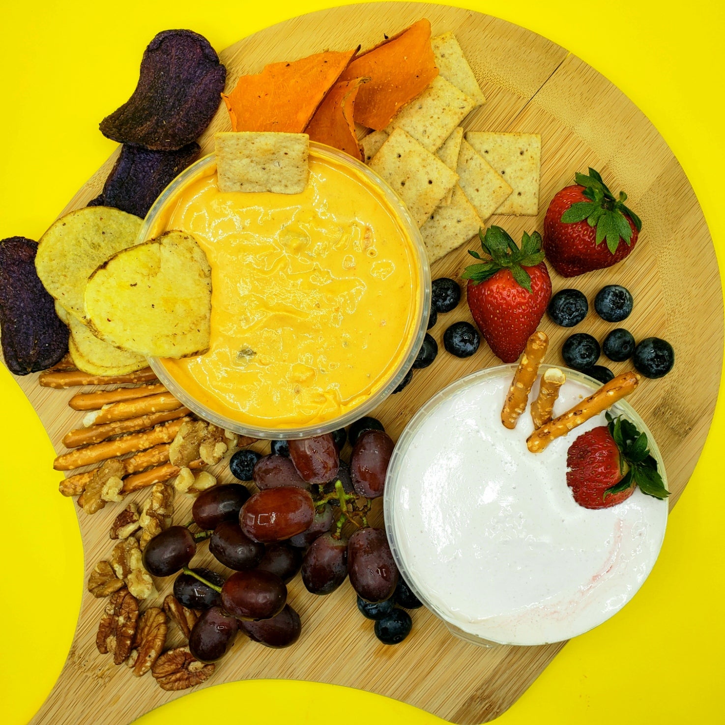 Creamy Charcuterie Board - Funky Mello