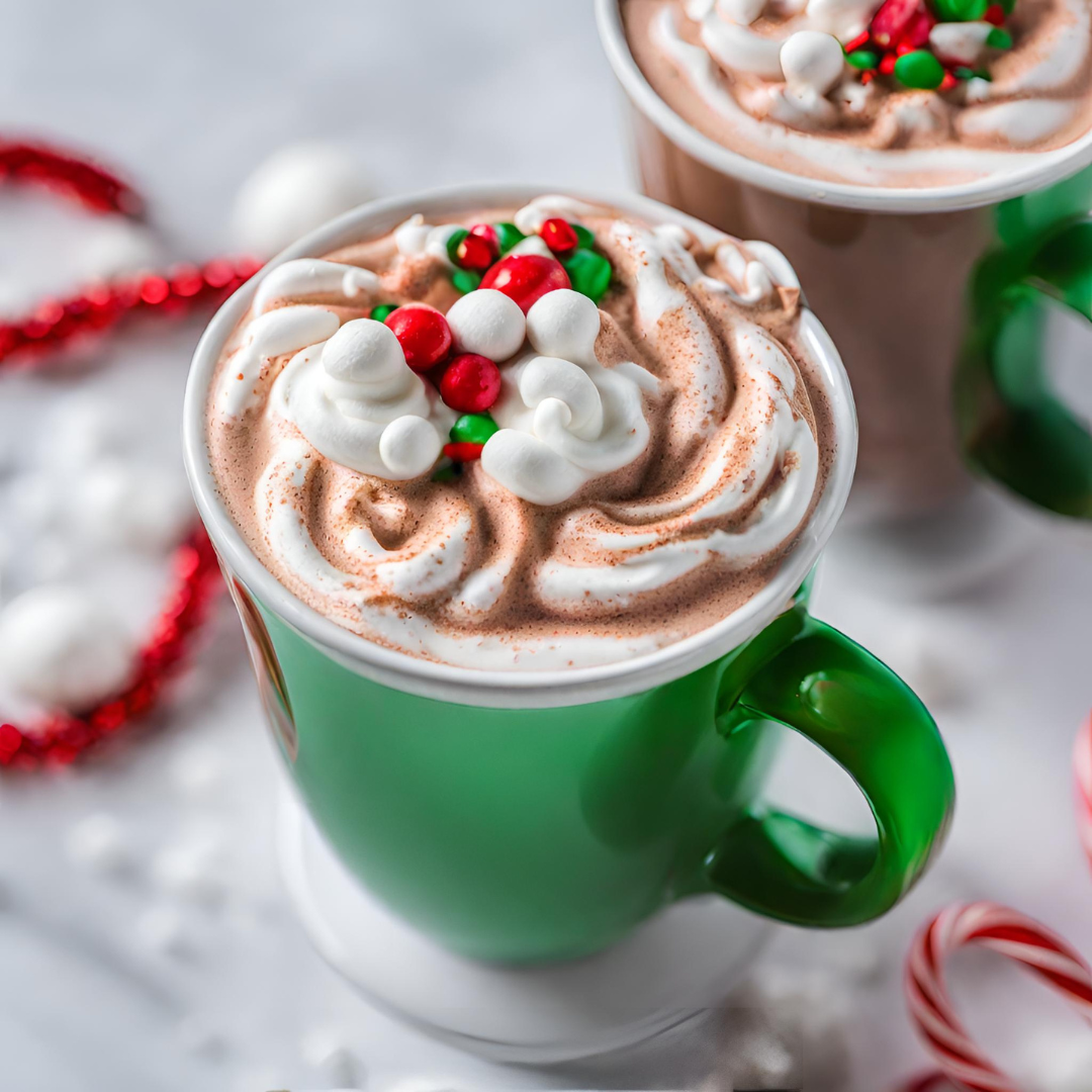 Peppermint Marshmallow Creme Hot Chocolate
