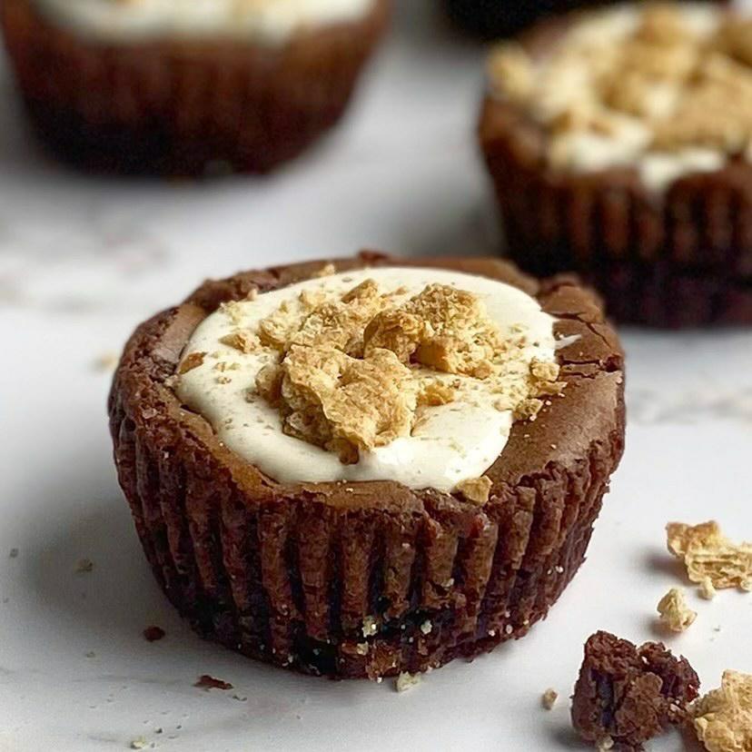 S'mores Cookie Cups - Funky Mello