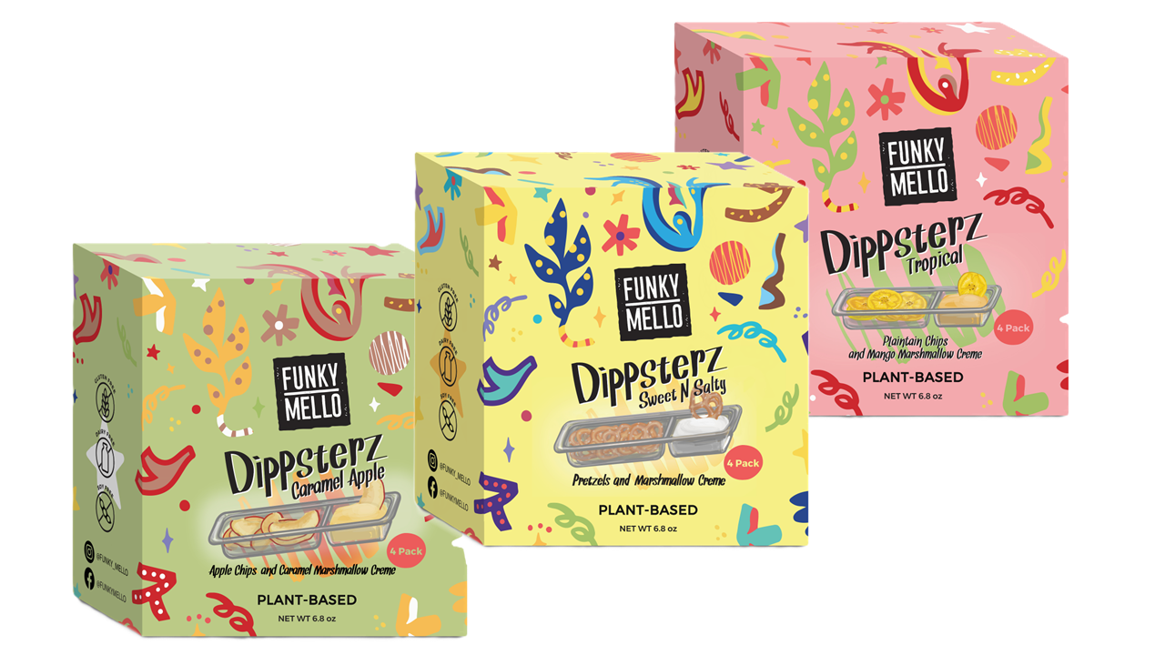 Dippsterz: Sweet N Salty, Caramel Apple, and Tropical Funky Mello